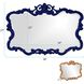 Talida 38 X 27 inch Navy Mirror