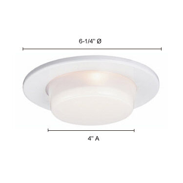 Signature White Recessed Lighting Trim