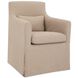 Lydia Brown Outdoor Slipcover Dining Chair