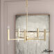 Sunjai 5 Light 25 inch Palm Gold Chandelier Ceiling Light