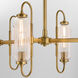 Whitmire 6 Light 18 inch Brushed Brass Pendant Ceiling Light