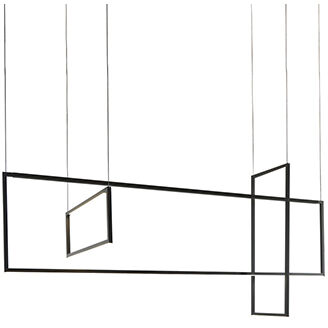 Arkell Multi Pendant Ceiling Light in Black