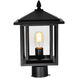 Crawford 1 Light 15.3 inch Black Outdoor Lantern Head