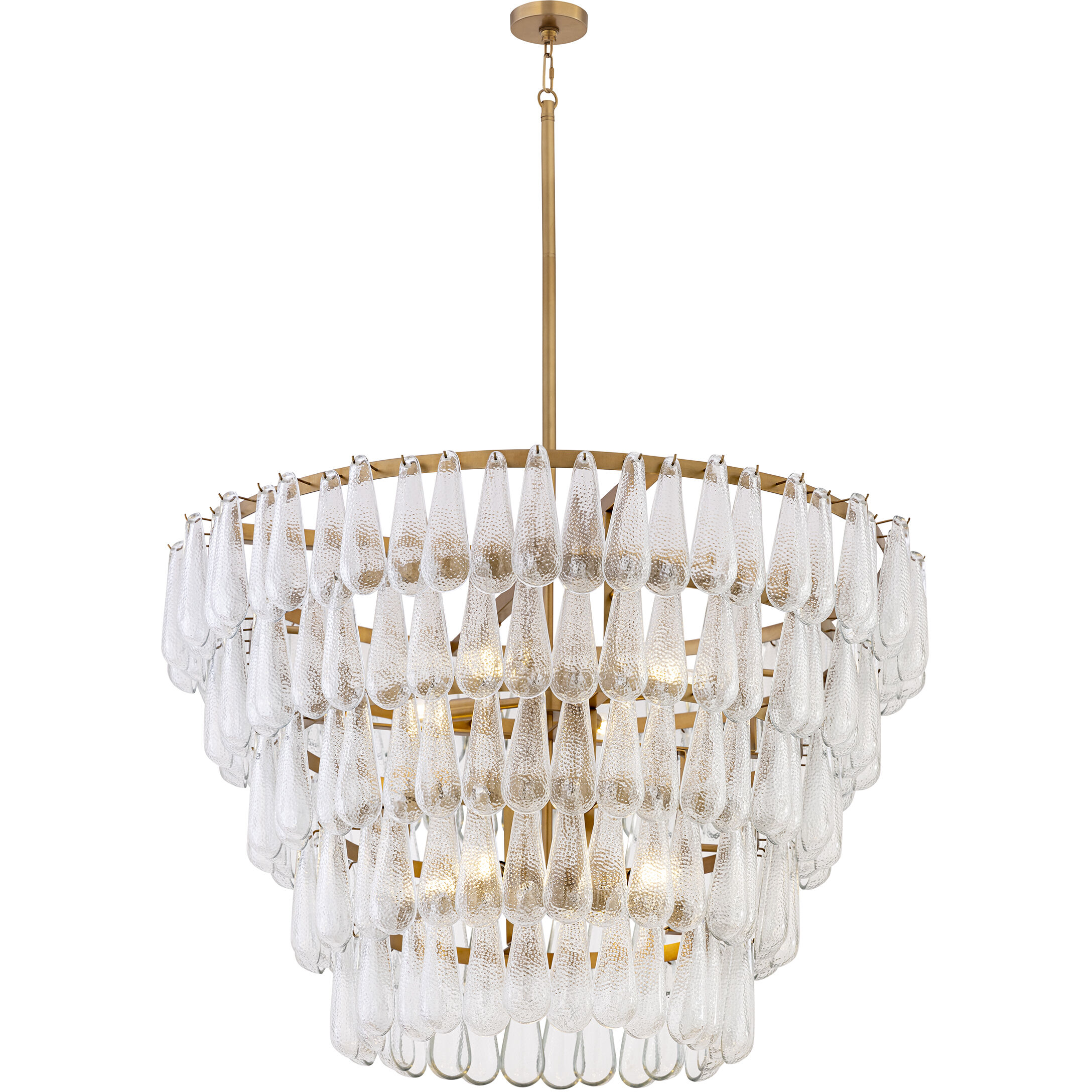 Vionne 8 Light 35 inch Legacy Brass Pendant Ceiling Light