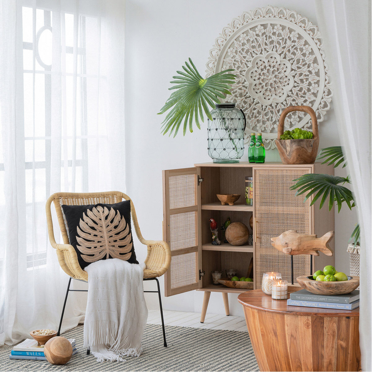 Teak 6 X 3 inch Bowls, With Legs, Set of 2