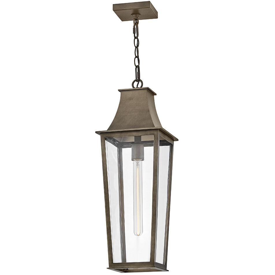 Coastal Elements Georgetown 1 Light 8.5 inch Burnished Bronze Outdoor Hanging Light