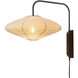 Roswell 1 Light 24 inch Matte Black Wall Sconce Wall Light