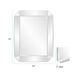 Sybil 74 X 54 inch Mirrored Wall Mirror