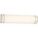 Vantage Vanity LED 24 inch Brushed Nickel Vanity Light Wall Light