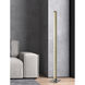 Colmar 61 inch 24.00 watt Rubber Wood Floor Lamp Portable Light