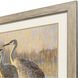 Reflection Blue and Beige and Multi Framed Art
