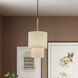 Bellingham 1 Light 7 inch Antique Gold Leaf Mini Pendant Ceiling Light