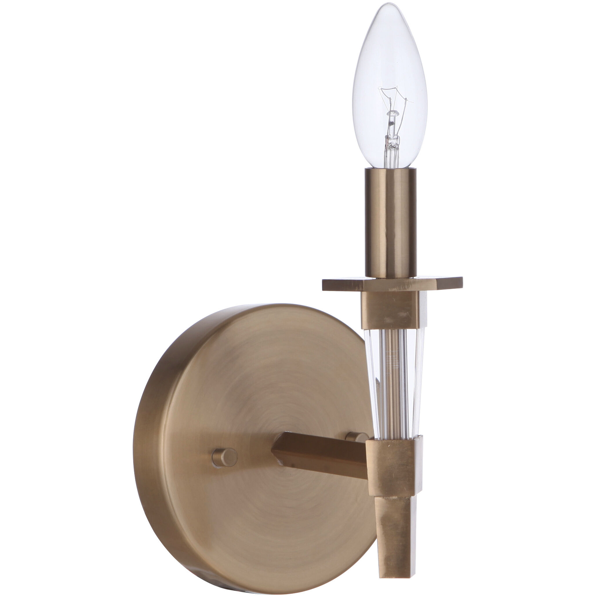 Tarryn 1 Light 5.25 inch Satin Brass Wall Sconce Wall Light