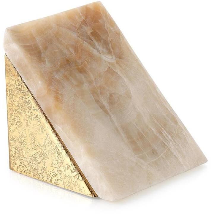 Sloped Stone 5 X 5 inch Bookend, Small