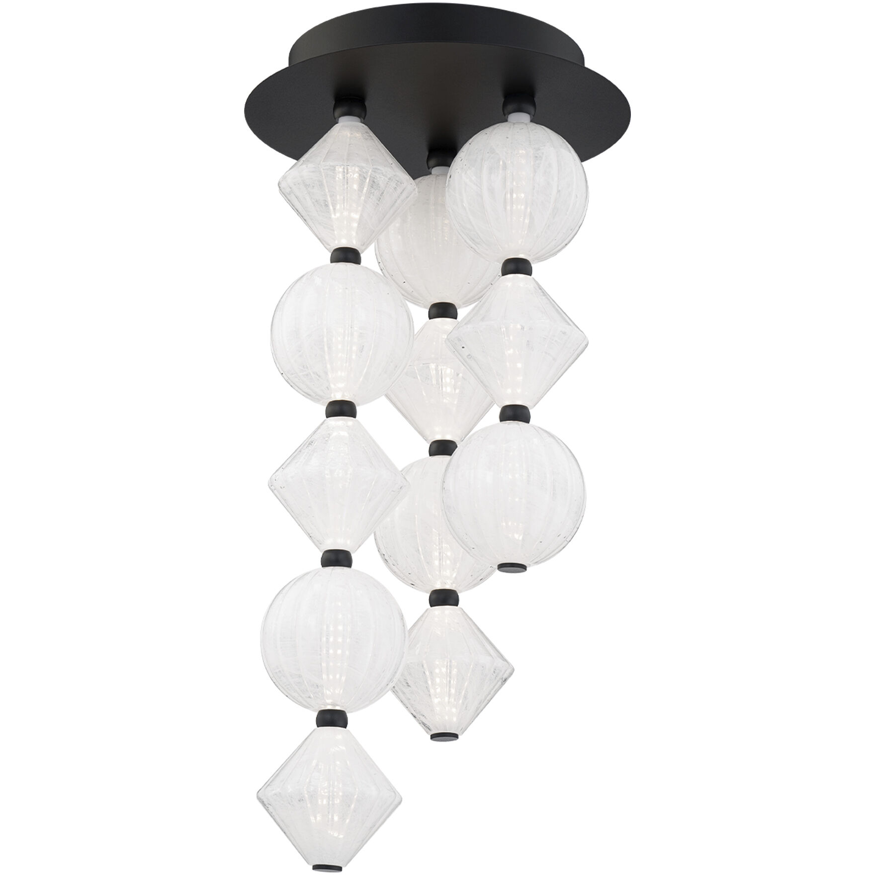 Pearla 12 Light 11.00 inch Flush Mount