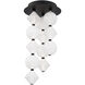 Pearla LED 11 inch Black Indoor Ceiling Lighting