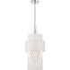 Gramercy 1 Light 11.88 inch Polished Nickel Mini Pendant Ceiling Light