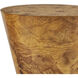 Costello 15.5 inch Blonde Burl Accent Table