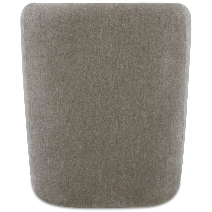 Sandy Tan Rolling Dining Chair