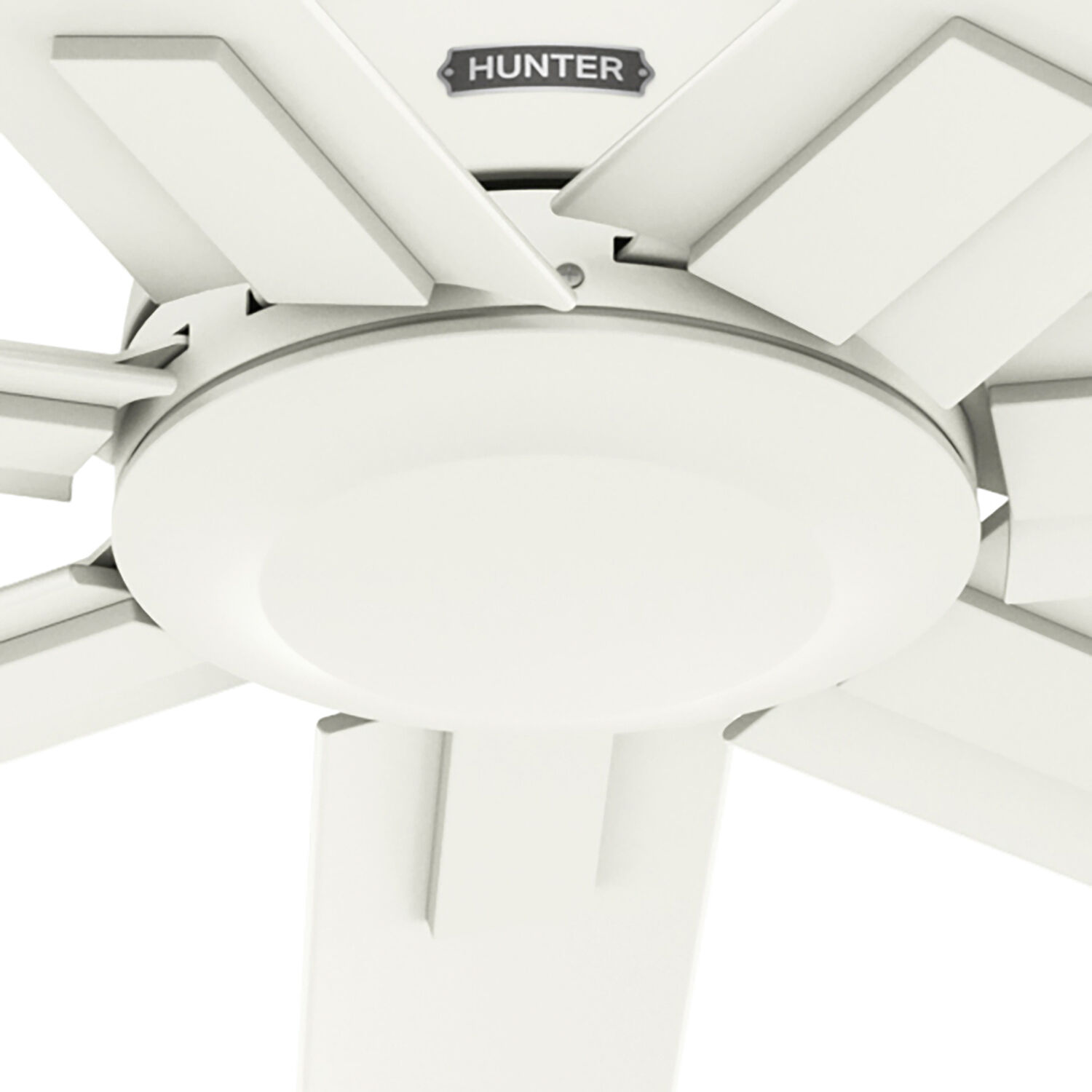Downtown 60 inch Matte White Outdoor Ceiling Fan