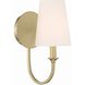 Payton Bath Sconce Wall Light in Vibrant Gold