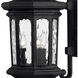 Estate Series Raley Outdoor Wall Mount Lantern in Museum Black, Non-LED, Medium