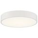 Como LED 21.75 inch White Flush Mount Ceiling Light