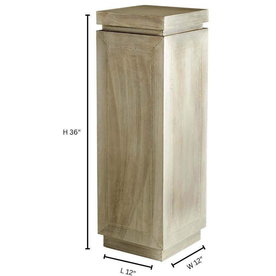 Anatolia 36 X 12 inch Antique White Pedestal, Medium