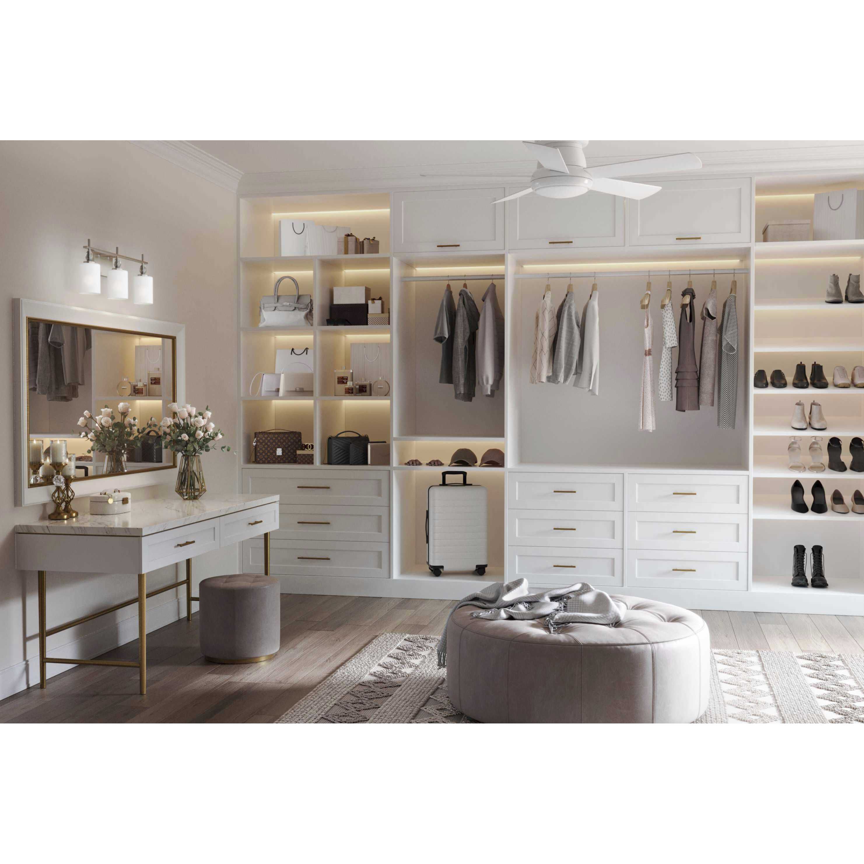 Status 3 Light 24 inch Polished Chrome Bath Vanity Wall Light 