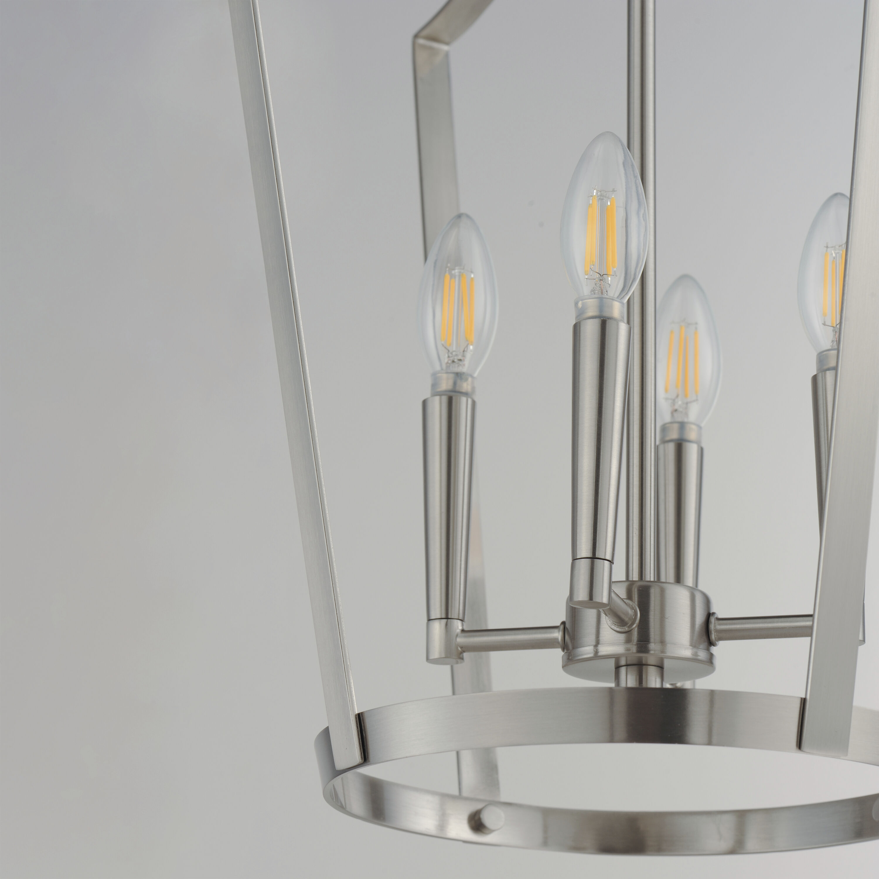 Arden 4 Light 16 inch Satin Nickel Entry Foyer Pendant Ceiling Light