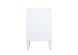 Reflexion 29 X 18 inch White Nightstand