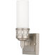 Westfield 1 Light 5 inch Brushed Nickel Bath Vanity Wall Light