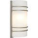 Cassi LED 7.5 inch Brushed Steel ADA Wall Sconce Wall Light