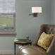 Allison 24 inch 100.00 watt Bronze Swing Arm Wall Lamp Wall Light