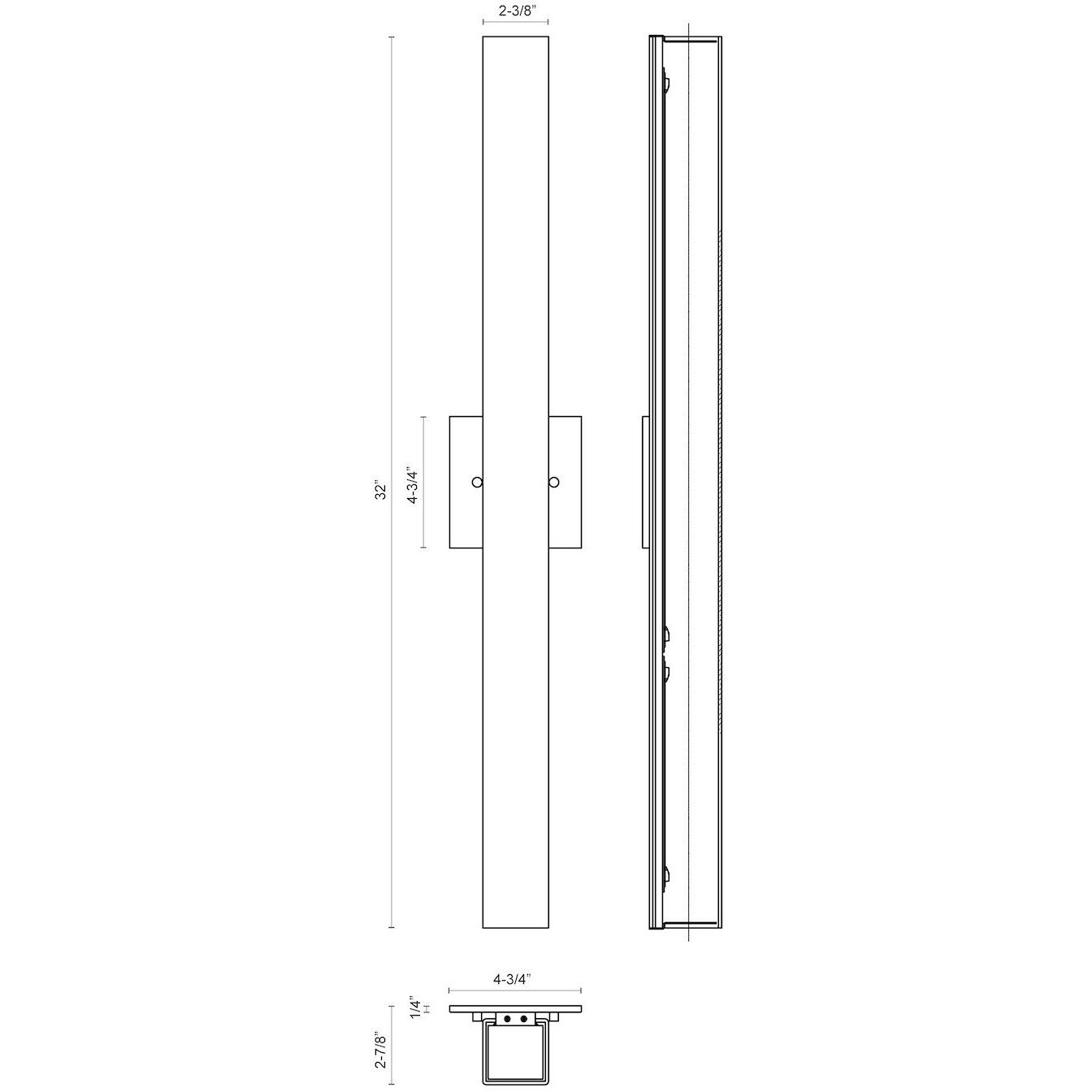 Melville Wall Sconce Wall Light in Brushed Nickel