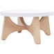 Sconset 36 X 36 inch Natural with White Ash Coffee Table