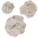 Teo Light Bleached Tamarind Wood Wooden Wall Decor, Set of 3