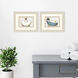 Bath Dogs Multi and Blue and Brown and Pink Framed Art, Propac