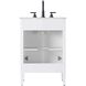 Blakely 24 X 35 inch White Bathroom Vanity Cabinet