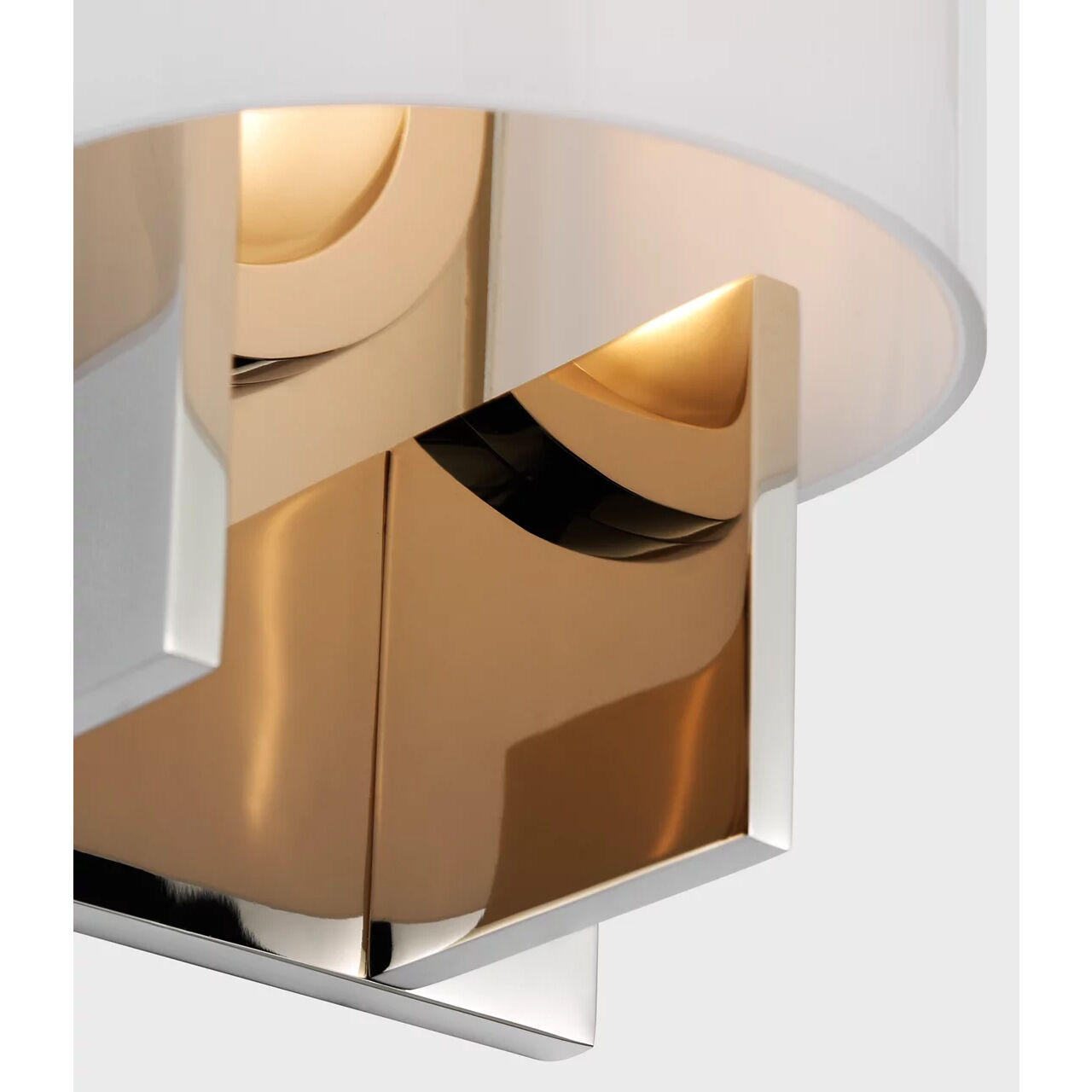 Kelly Wearstler Trouve LED 4.5 inch Polished Nickel Sconce Wall Light