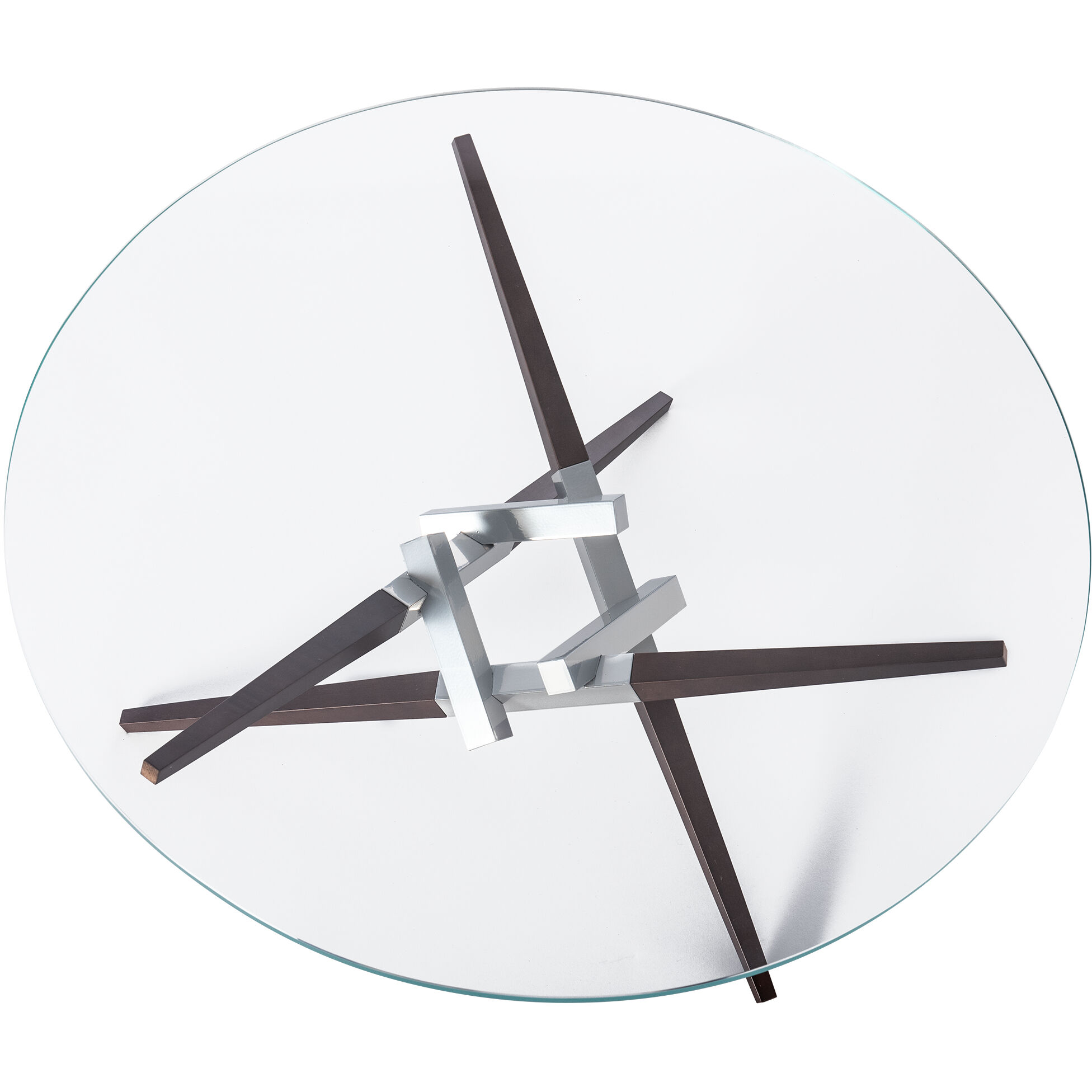 Crux 36 inch Sterling Coffee Table