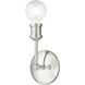 Lansdale 1 Light 5 inch Brushed Nickel Vanity Sconce Wall Light