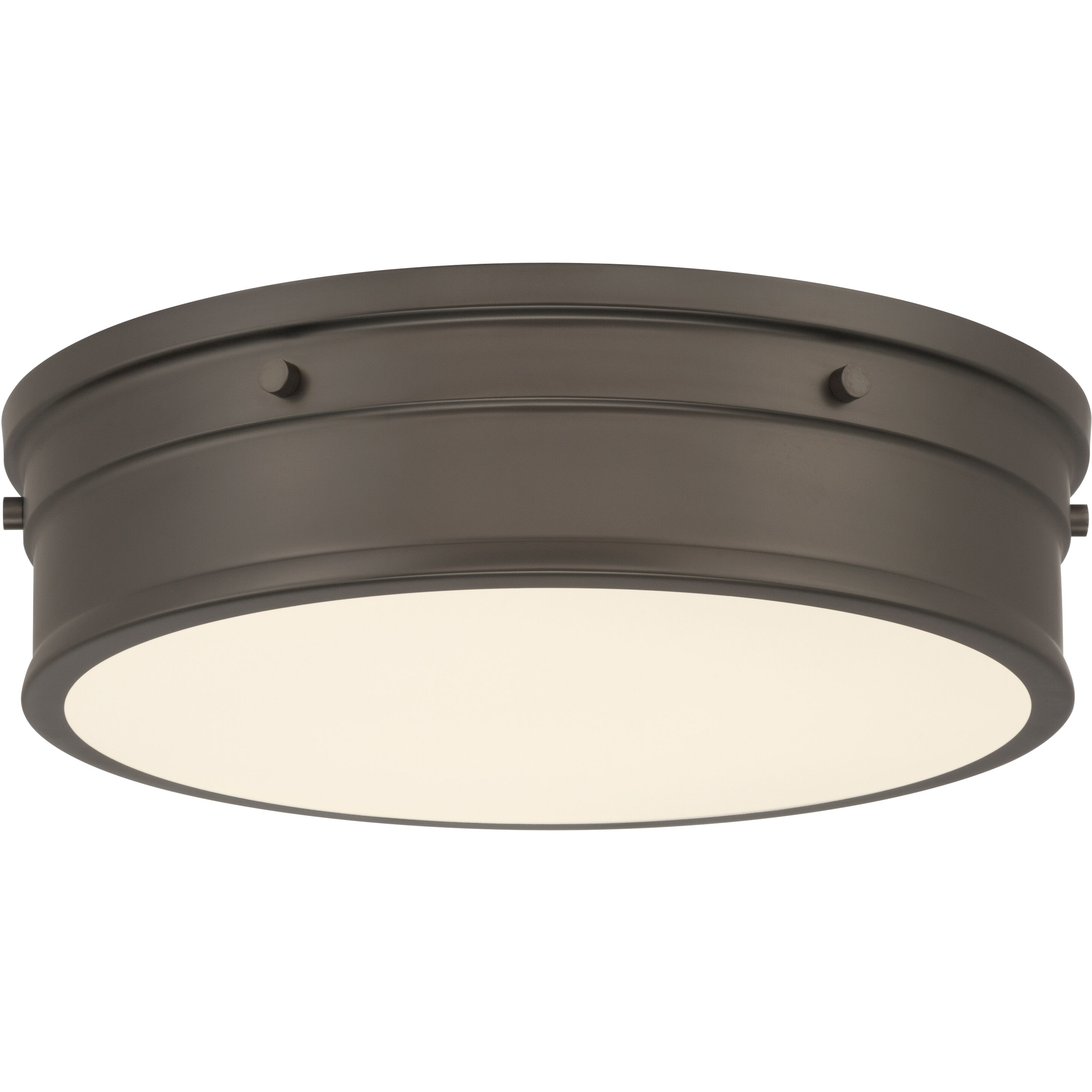 Marnex LED 13 inch Plated Dark Bronze Flush Mount Ceiling Light