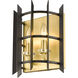 Haake 2 Light 9.12 inch Satin Brass Wall Sconce Wall Light