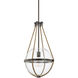 Beaufort 1 Light 13 inch Nordic Grey Pendant Ceiling Light