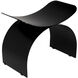 Papillon 20 inch Matte Black Stool