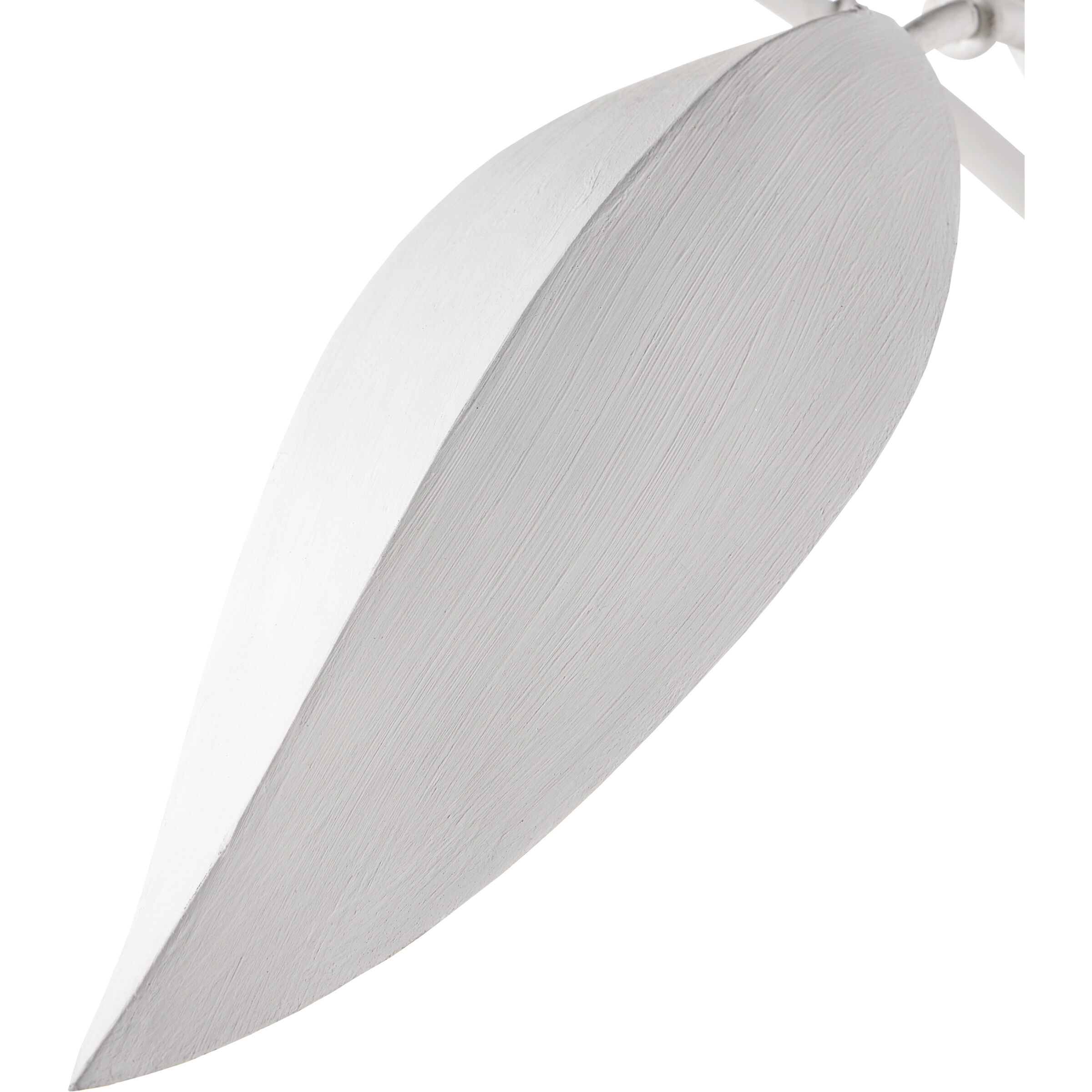 Yuriko 6 Light 66.75 inch Gesso White and Contemporary Gold Leaf Chandelier Ceiling Light