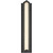 Hy50 LED 24.63 inch Sand Black Outdoor Wall Sconce