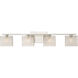Quoizel Westcap 4 Light 32 inch Brushed Nickel Bath Light Wall Light, Extra Large WCP8604BN - Open Box