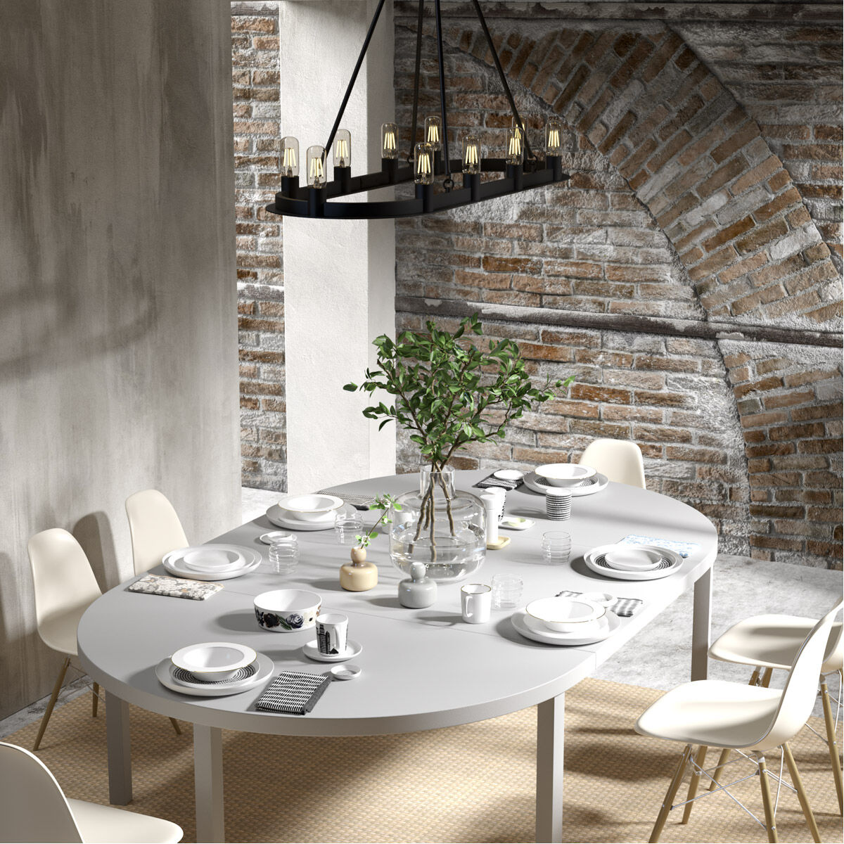 Saddlewood 10 Light Natural Iron Chandelier Ceiling Light